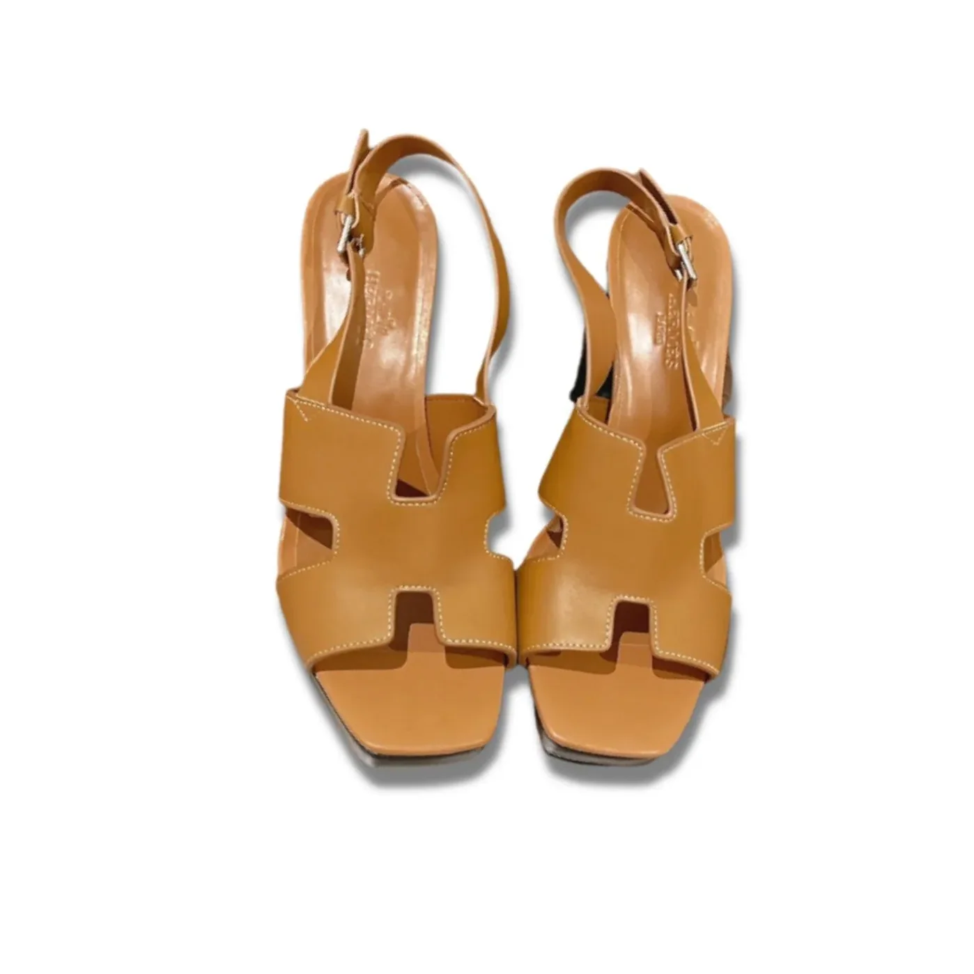 Hermes Eris 90 Sandal Brown Hermes Eris 90 Sandal Brown