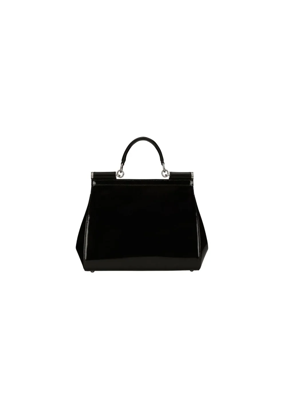 Medium Sicily Bag In Polished Black BB6002AI41380999
