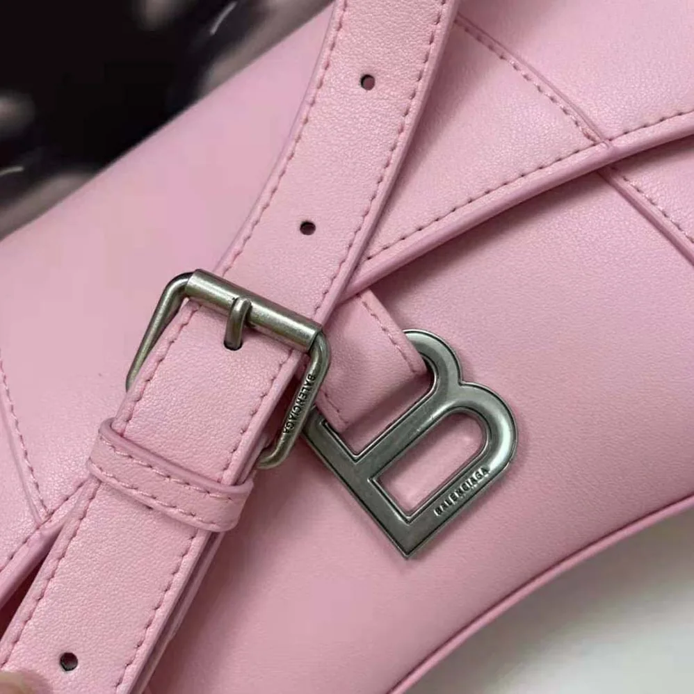 Balenciaga Downtown Small Shoulder Bag in Pink for Women Balenciaga Downtown Small Shoulder Bag in Pink for Women