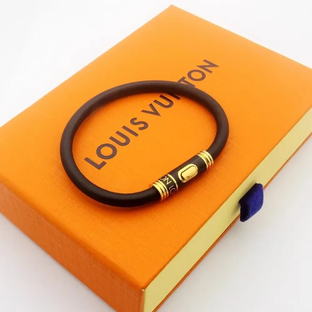 Louis Vuitton Rope Bracelet Black Louis Vuitton Rope Bracelet Black