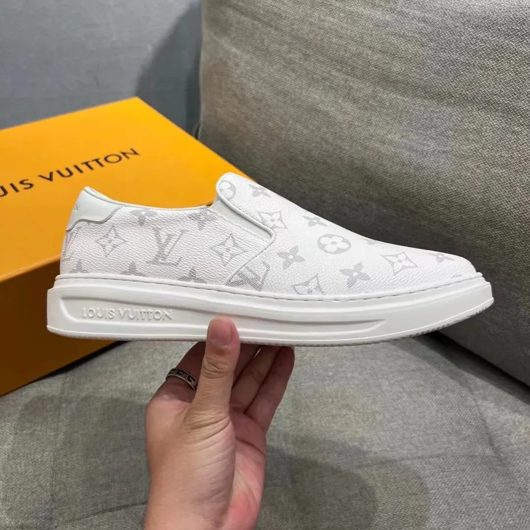 Louis Vuitton Beverly Hills Slip On White