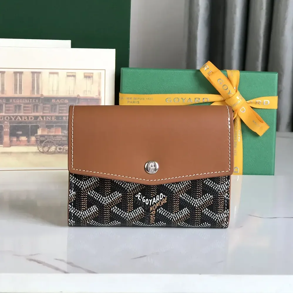 Goyard Saint Gabrie Wallet for Unisex in Tan