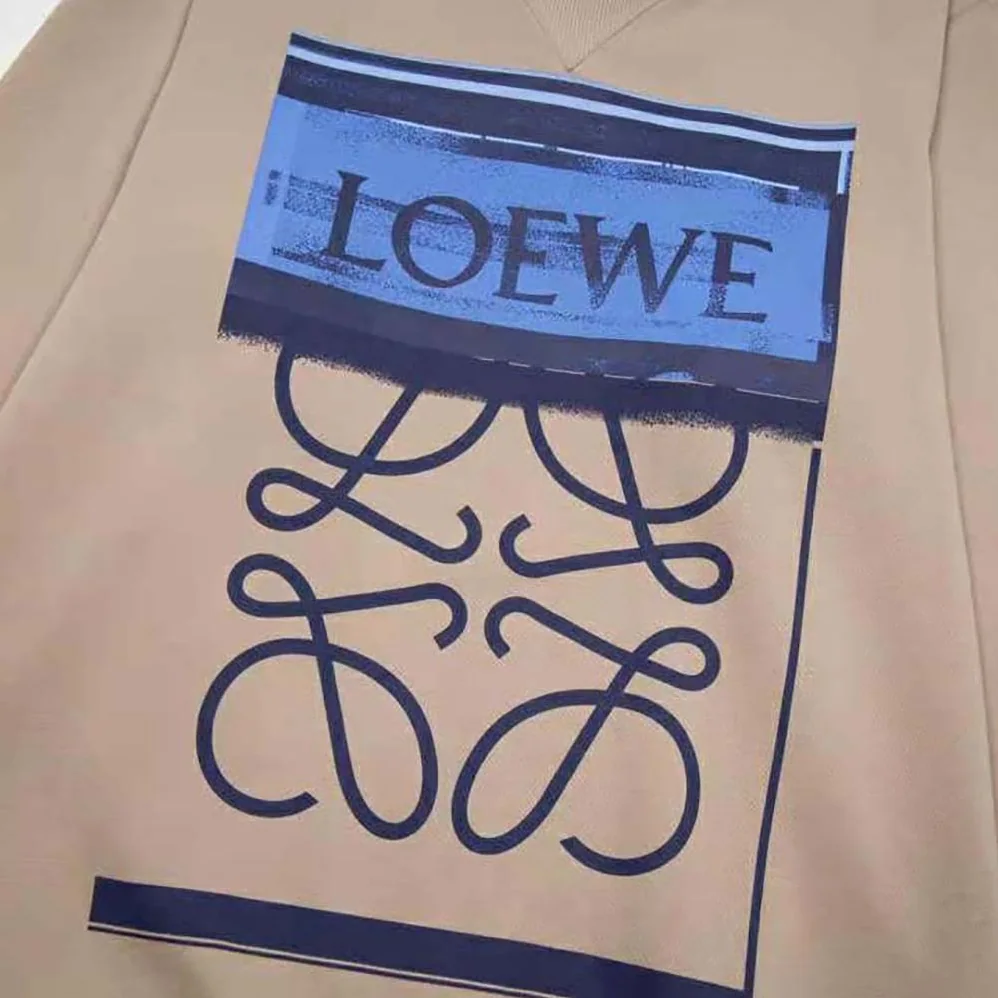 Loewe Photocopy Anagram Sweatshirt in Cotton for Men in Blue