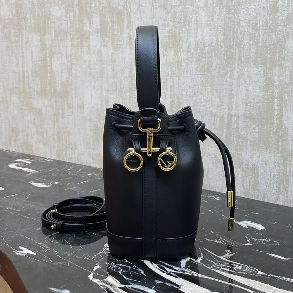 Fendi Mon Tresor Black Leather Mini for Women in bag Fendi Mon Tresor Black Leather Mini for Women in bag