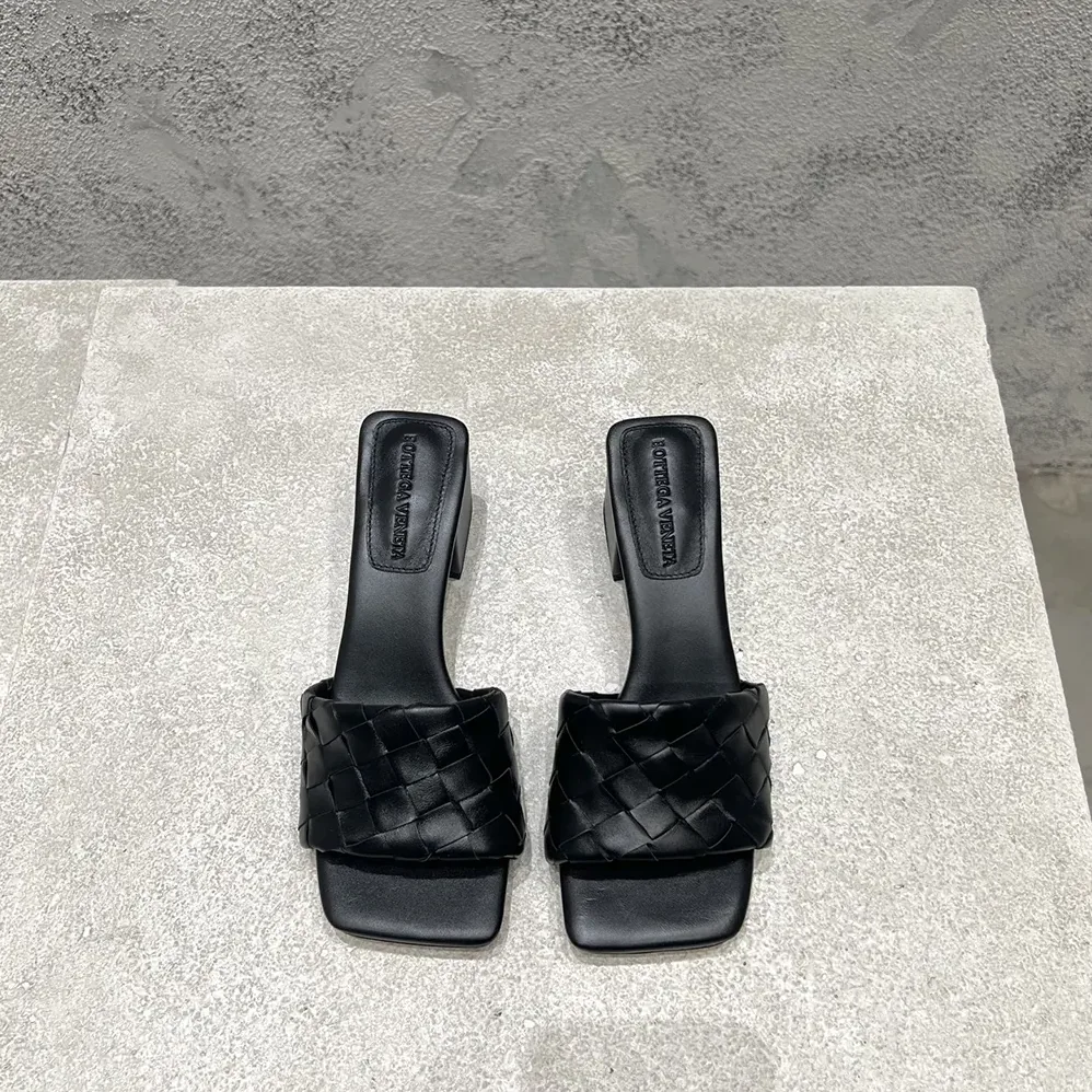 Bottega Veneta Parco Mule for Women in Black