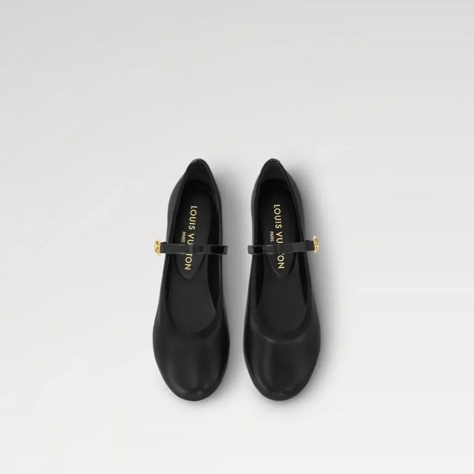 Louis Vuitton Flat Ballerina Black 1AACKN Louis Vuitton Flat Ballerina Black 1AACKN