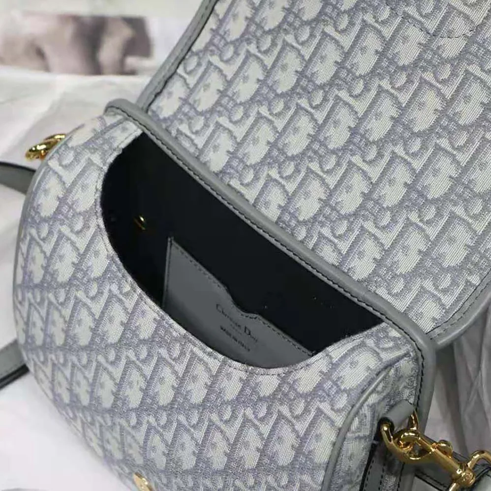 Dior Medium Dior Bobby Bag Gray Dior Oblique Jacquard for Women Dior Medium Dior Bobby Bag Gray Dior Oblique Jacquard for Women