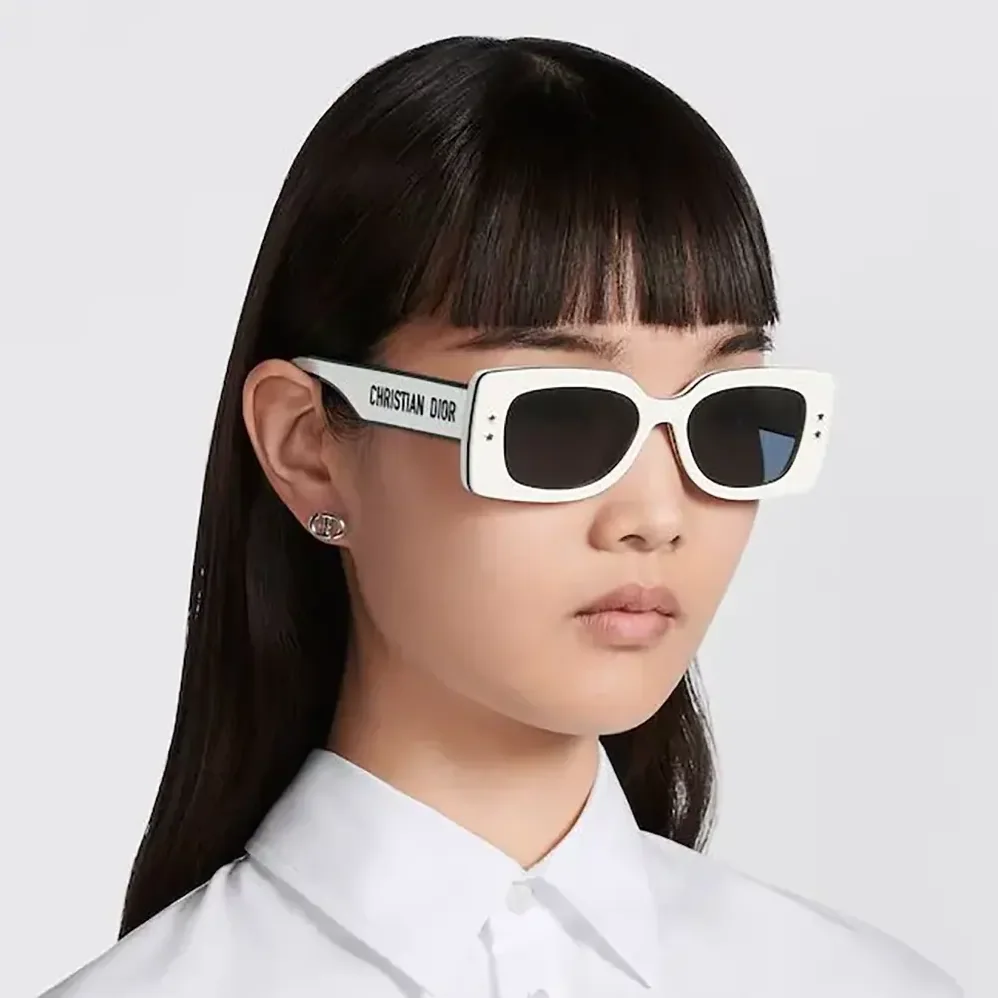 Dior DiorPacific S1U White Square Sunglasses for Unisex Dior DiorPacific S1U White Square Sunglasses for Unisex