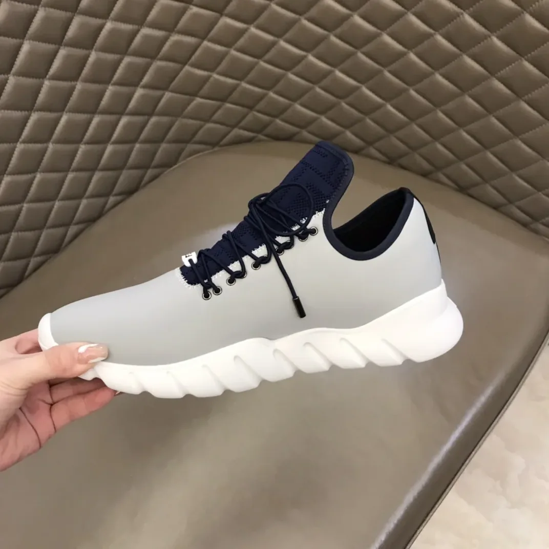 Fendi FD Faster Trainers Grey Fendi FD Faster Trainers Grey
