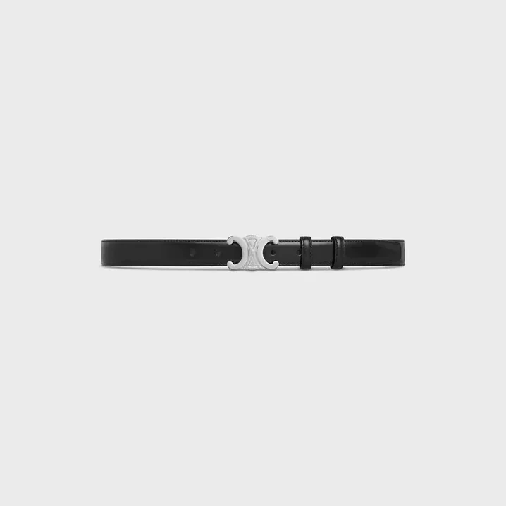 Celine Medium Triomphe Belt Black Celine Medium Triomphe Belt Black
