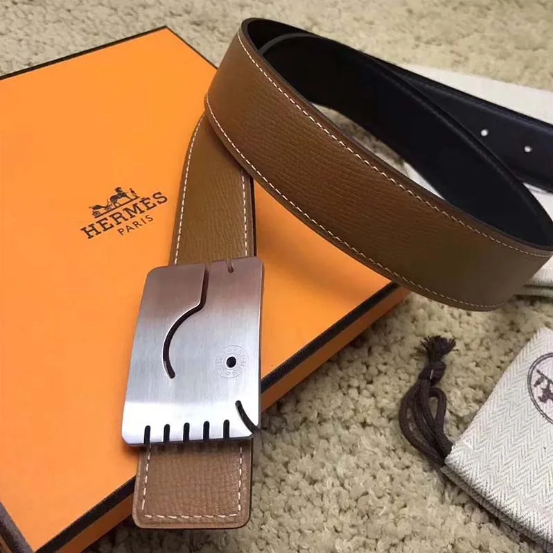 Hermes A Cheval Belt Buckle & Reversible Leather Strap 32 mm for Men Hermes A Cheval Belt Buckle & Reversible Leather Strap 32 mm for Men