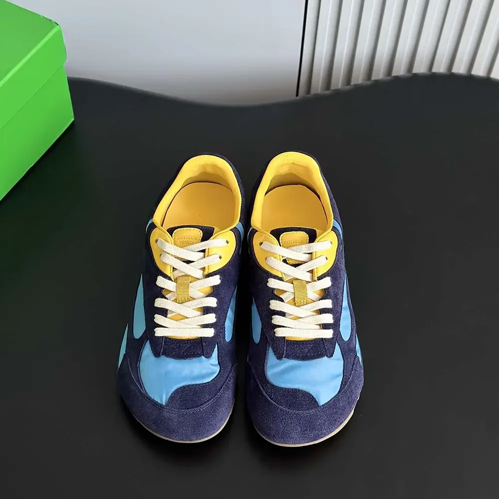 Bottega Veneta Orbit Flash Sneaker for Unisex in Blue Bottega Veneta Orbit Flash Sneaker for Unisex in Blue