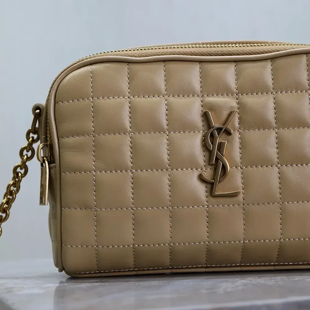 Saint Laurent YSL Cassandre Matelassé Carré Camera Bag in Lambskin for Women Saint Laurent YSL Cassandre Matelassé Carré Camera Bag in Lambskin for Women