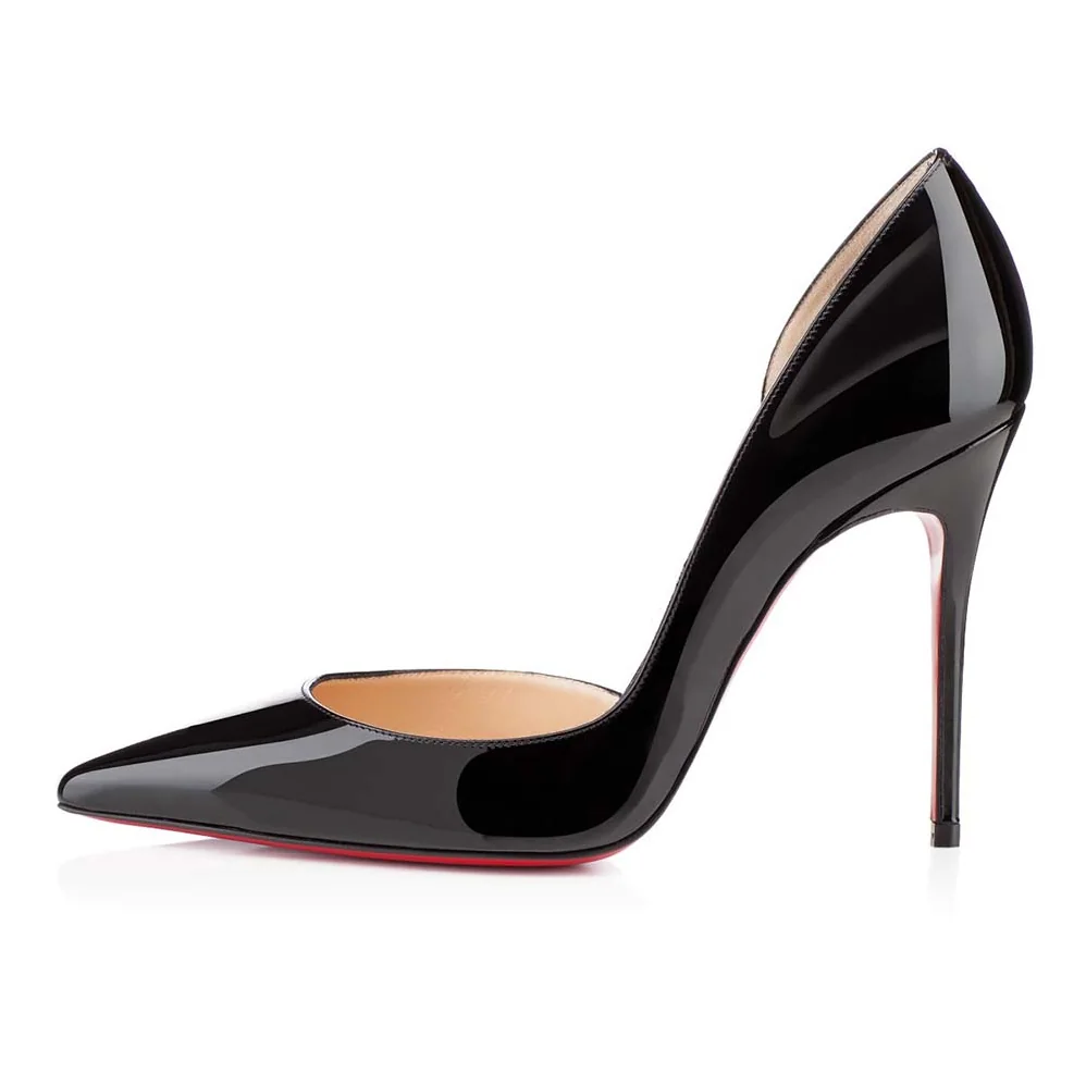 Christian Louboutin Shoes Lriza 100 mm Heel Hight for Women in Black Christian Louboutin Shoes Lriza 100 mm Heel Hight for Women in Black
