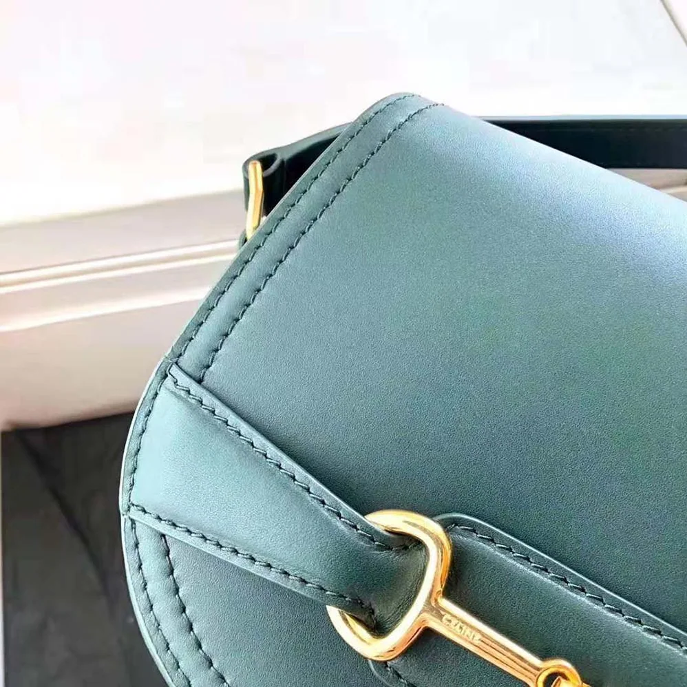 Celine Small Crecy Bag in Satinated Calfskin for Women in Green Celine Small Crecy Bag in Satinated Calfskin for Women in Green