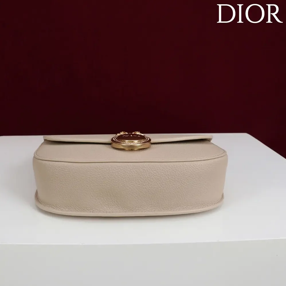 Dior Small Dior Médaillon Flap Bag Trench Grained Calfskin for Women Dior Small Dior Médaillon Flap Bag Trench Grained Calfskin for Women