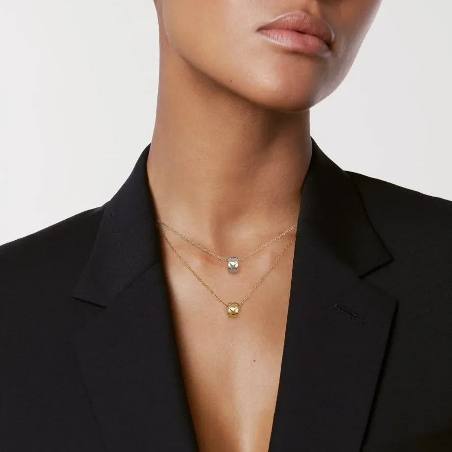 Chanel Coco Crush Necklace White Gold