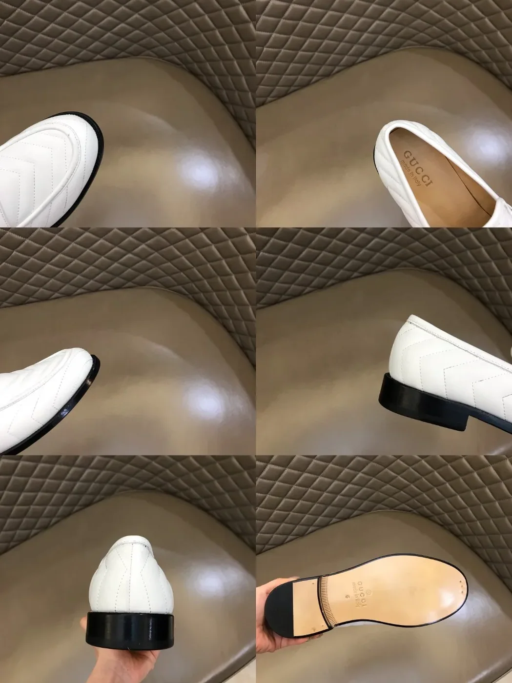 Gucci Loafer With Interlocking G White Gucci Loafer With Interlocking G White