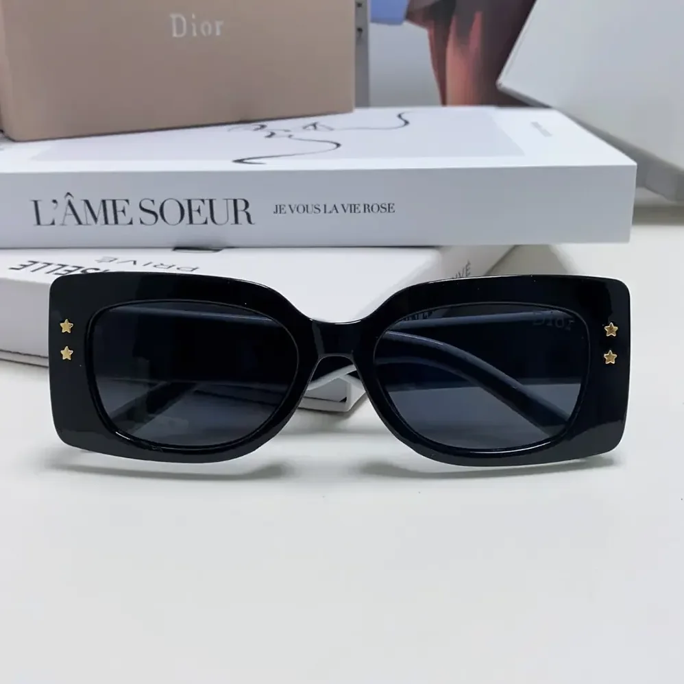 Dior DiorPacific S1U Black Square Sunglasses for Unisex