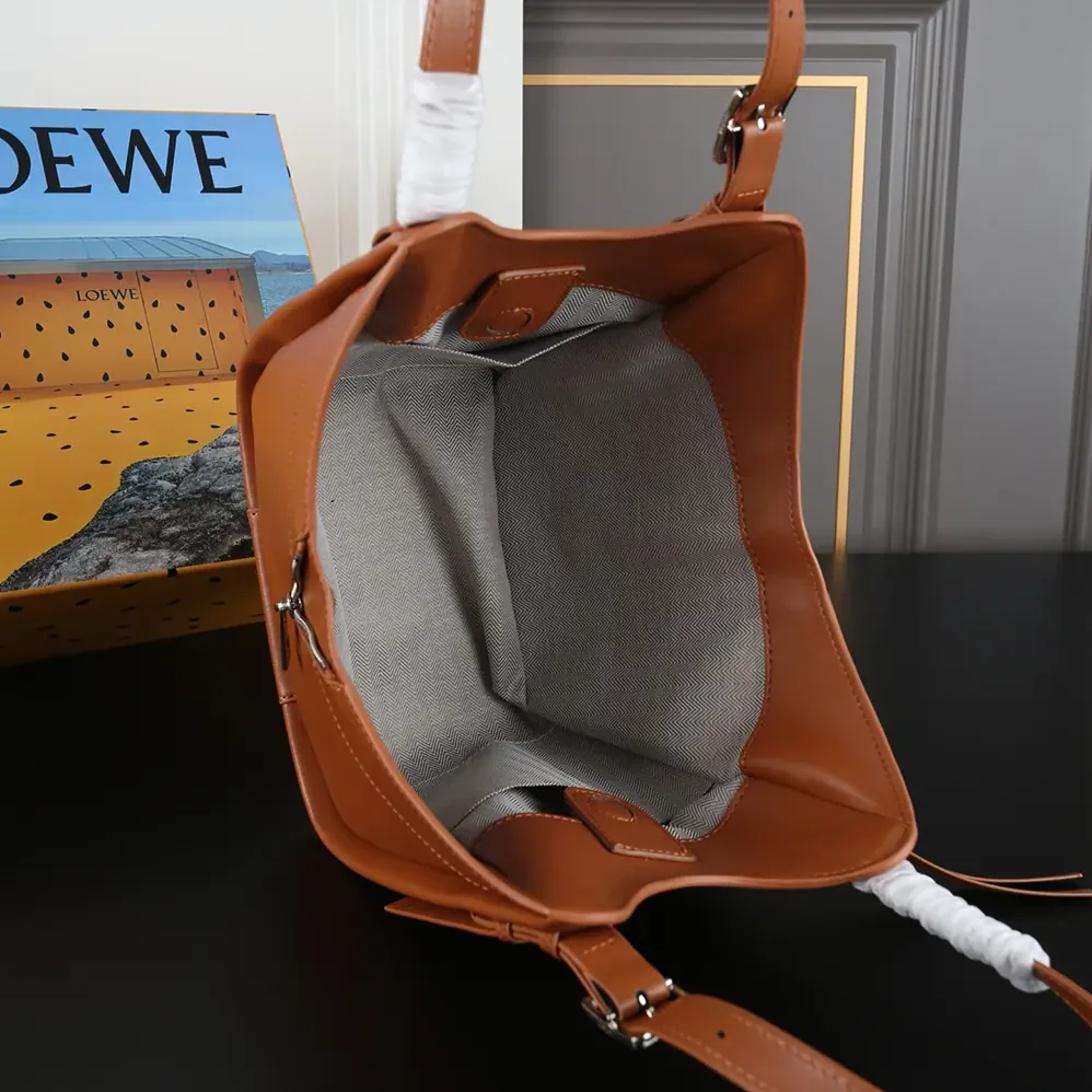 Loewe Hammock Flip Bag in Classic Calfskin for Women