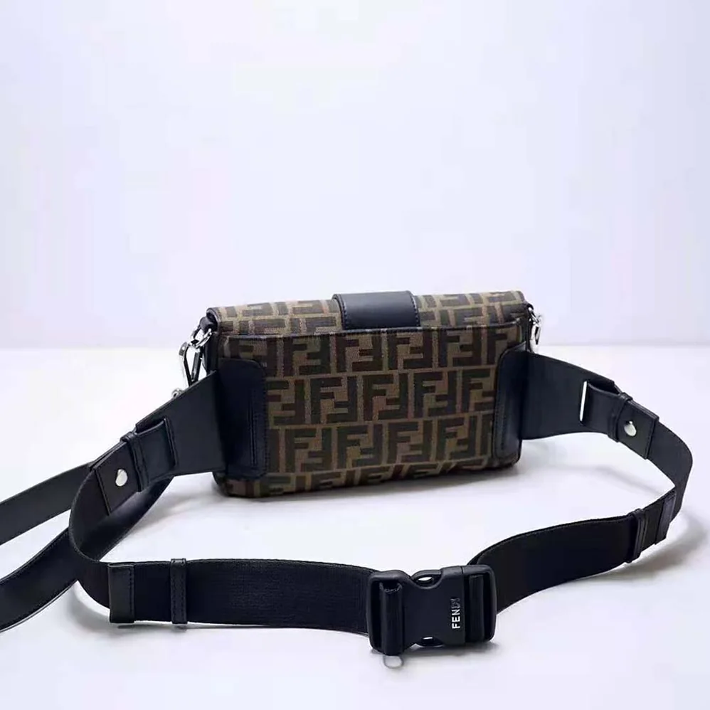 Fendi Baguette Brown Fabric Bag for Women Fendi Baguette Brown Fabric Bag for Women