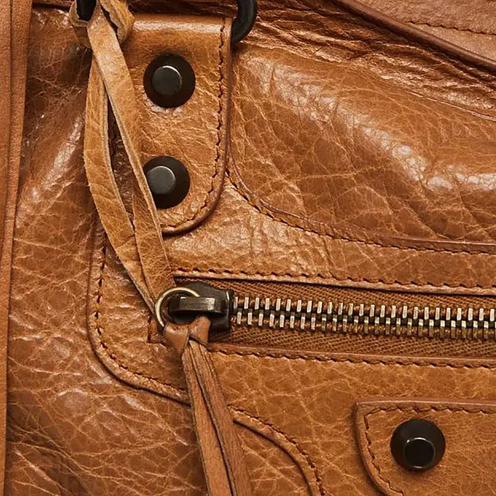 Balenciaga Le City Medium Bag Metallized in Brown for Women Balenciaga Le City Medium Bag Metallized in Brown for Women