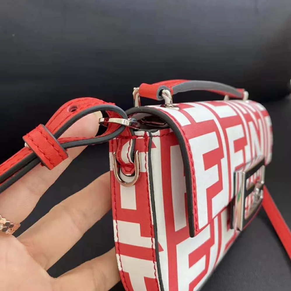 Fendi Baguette Lunar New Year Capsule Two for Women in Tone Leather Bag Fendi Baguette Lunar New Year Capsule Two for Women in Tone Leather Bag