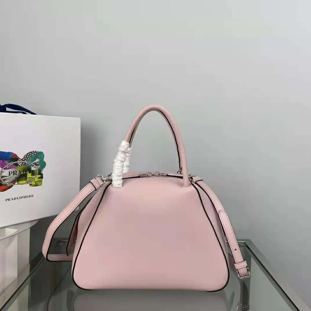 Prada Small Leather Prada Supernova Handbag for Women in Pink