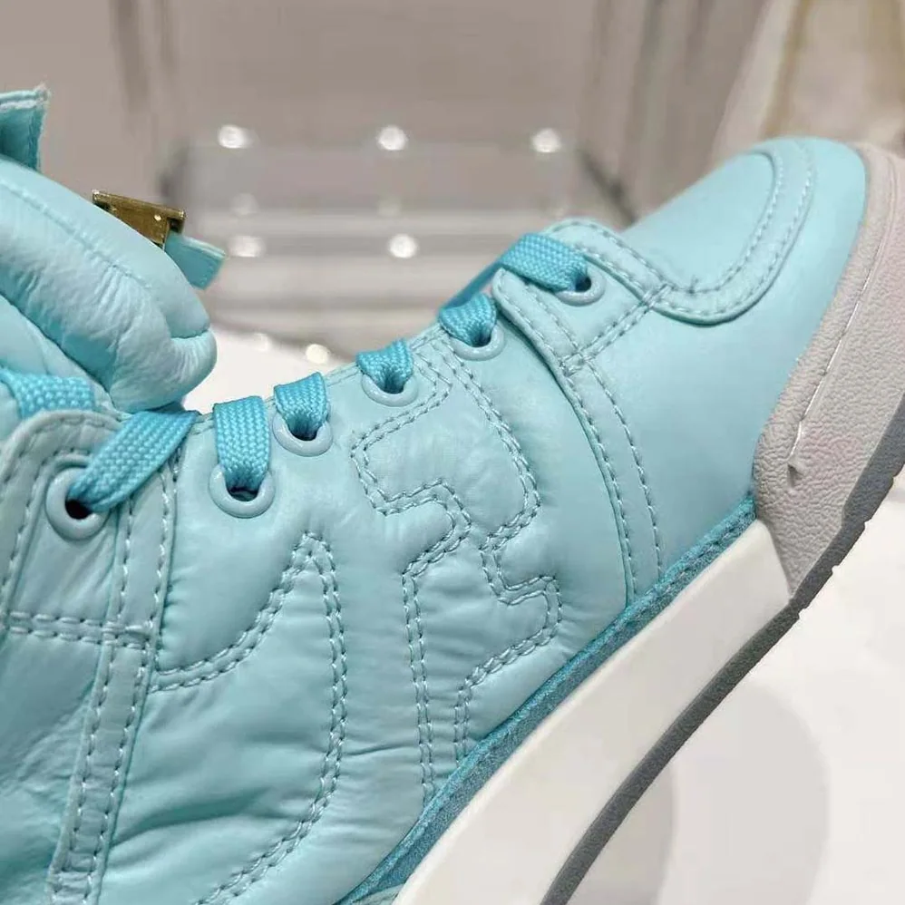 Fendi Match Turquoise Nylon High for Unisex in Tops Fendi Match Turquoise Nylon High for Unisex in Tops