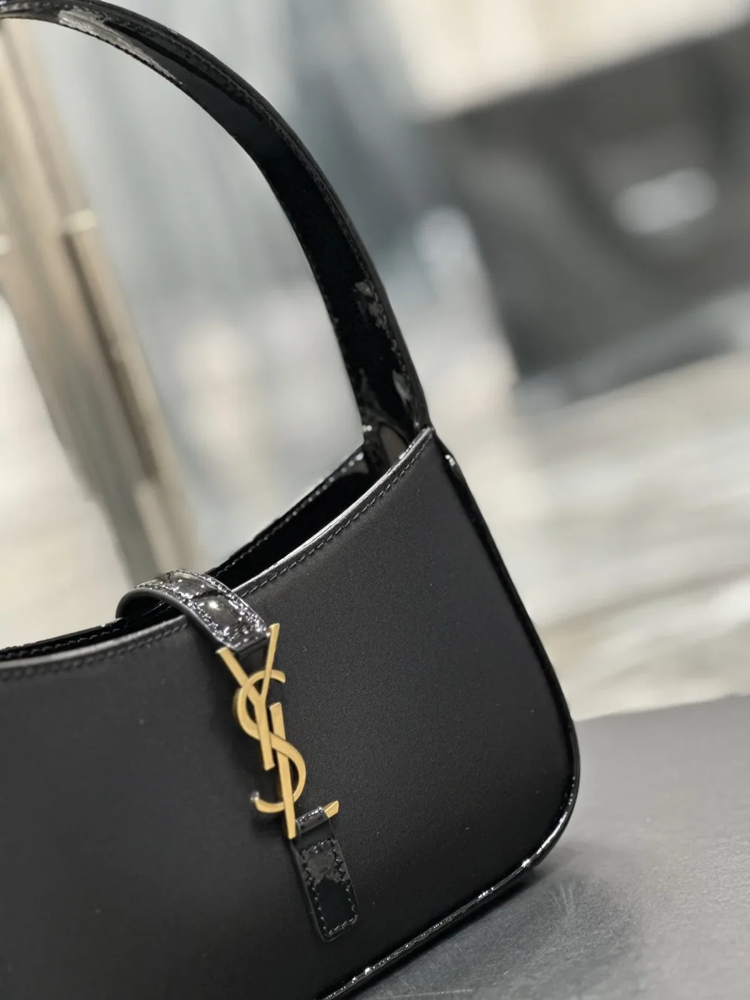 Saint Laurent Joe Backpack Black /