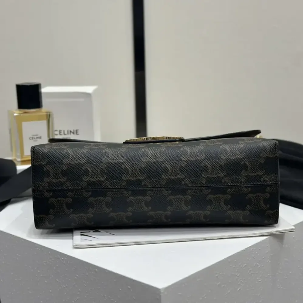 Celine Medium Celine Victoire Bag in Triomphe Canvas 115852FRH.04LU for Women