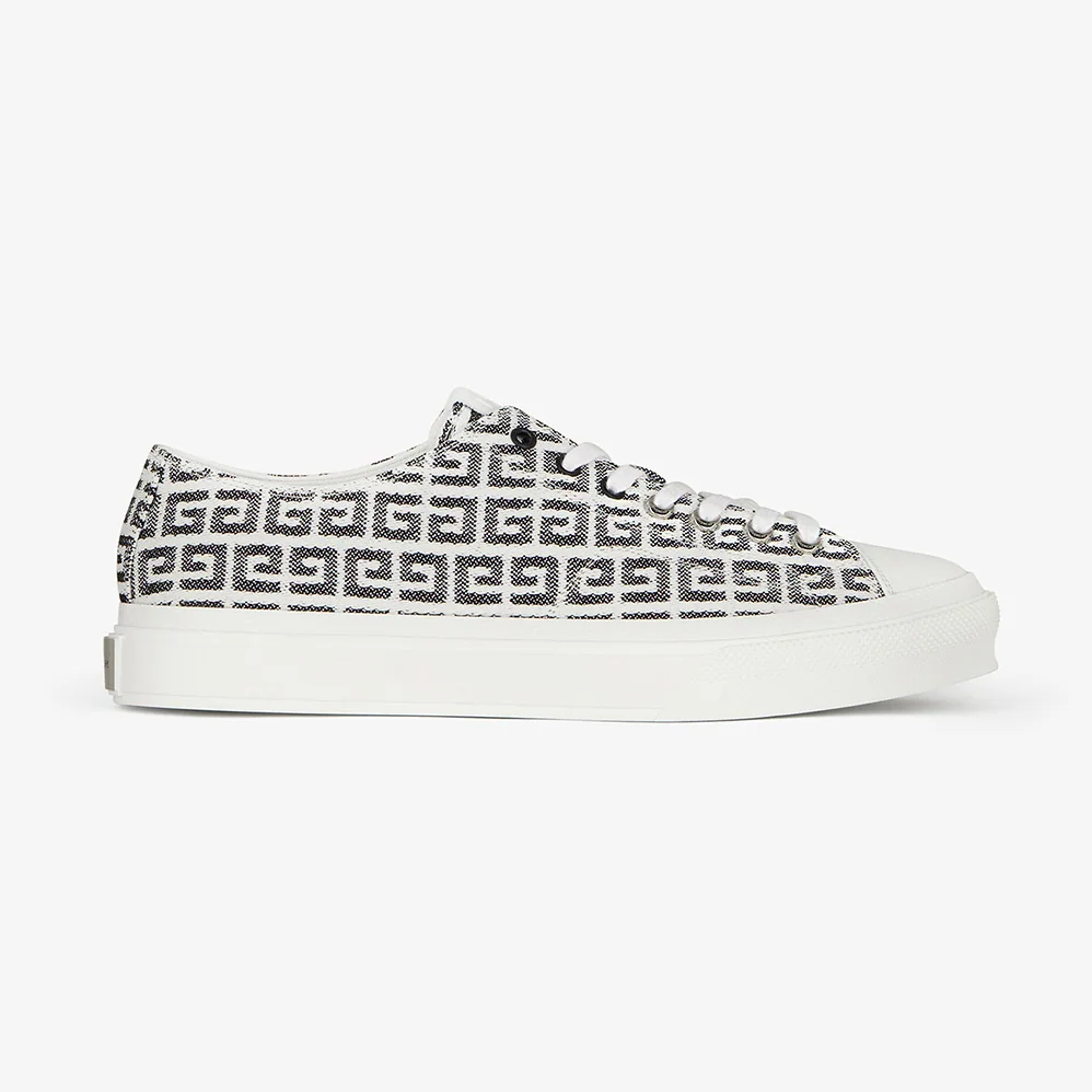 Givenchy Sneakers City in 4G Jacquard for Women in Black