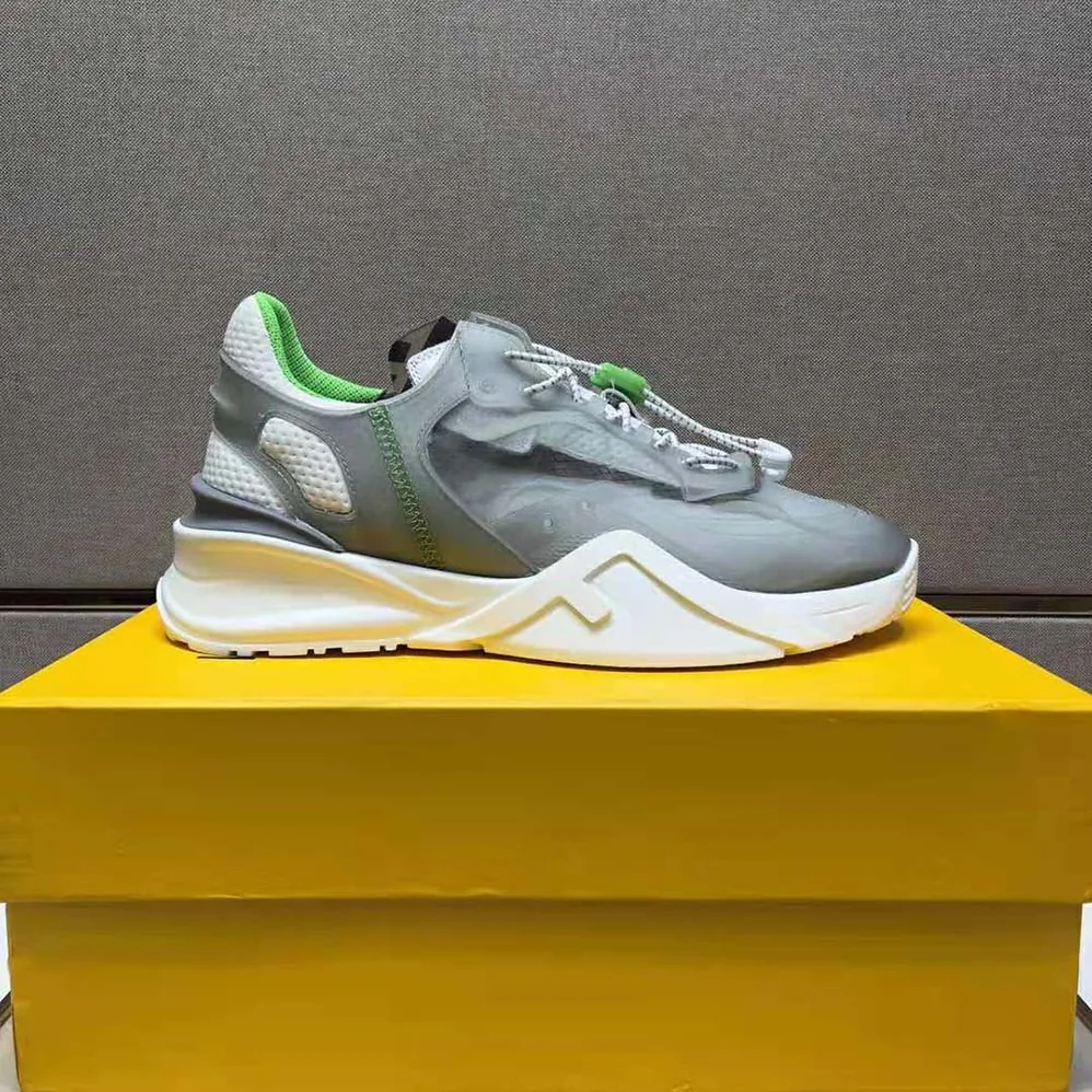 Fendi Flow Gray Nylon Low for Men in tops Fendi Flow Gray Nylon Low for Men in tops