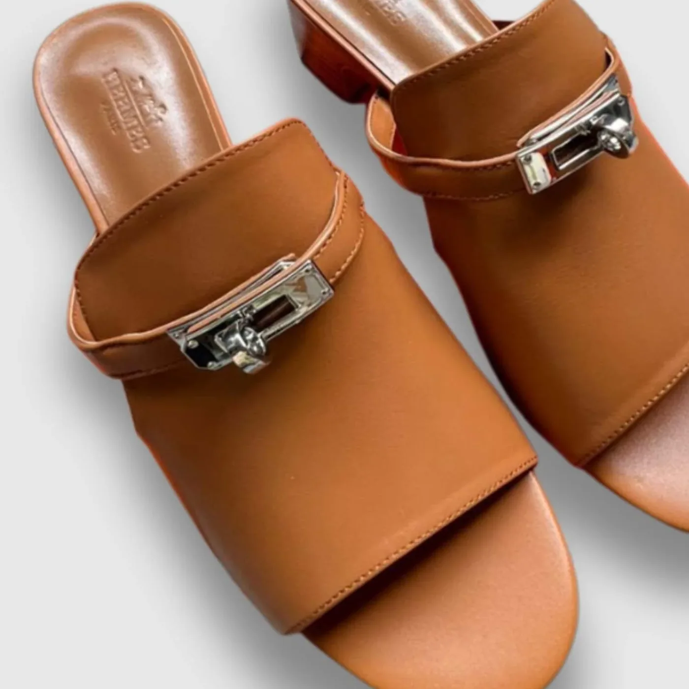 Hermes Candy Sandal Brown Hermes Candy Sandal Brown