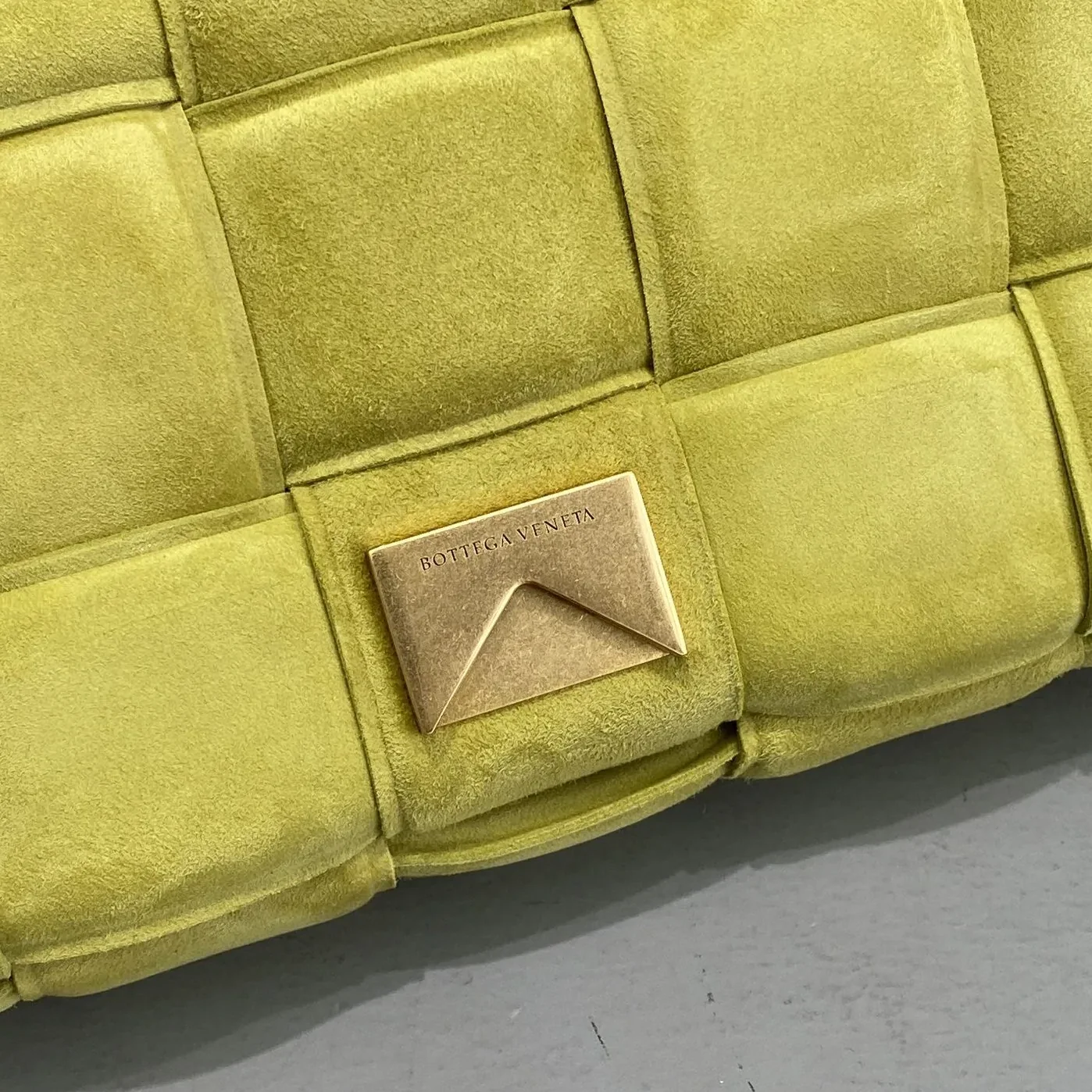 Bottega Veneta Padded Cassette Yellow Bottega Veneta Padded Cassette Yellow