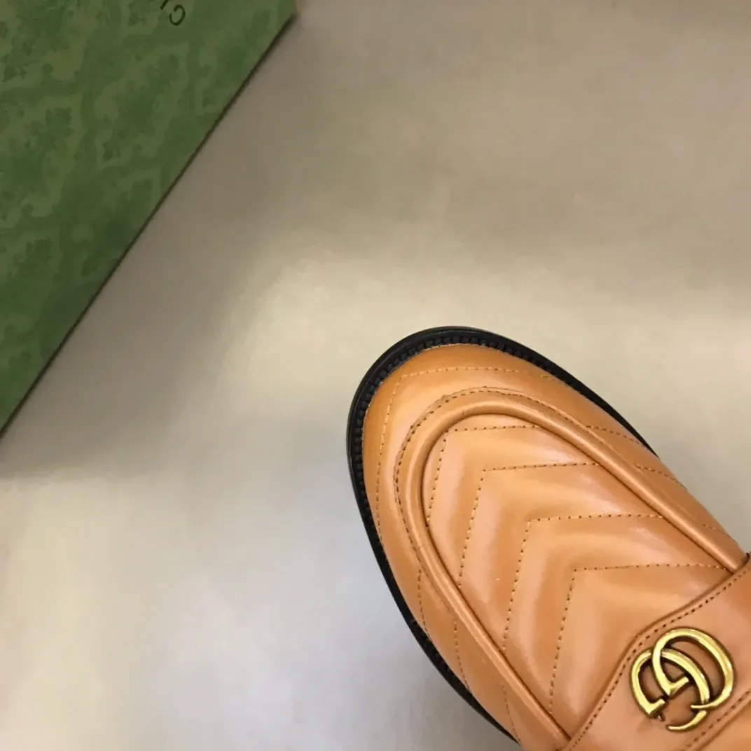 Gucci Slipper With Interlocking G Green Gucci Slipper With Interlocking G Green