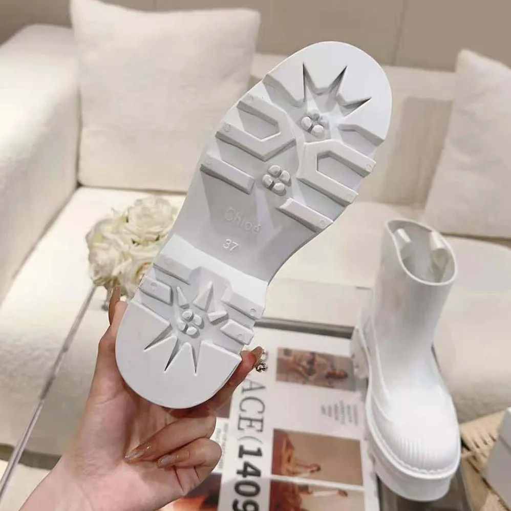 Chloe Raina Rain Boot for Women in White Chloe Raina Rain Boot for Women in White