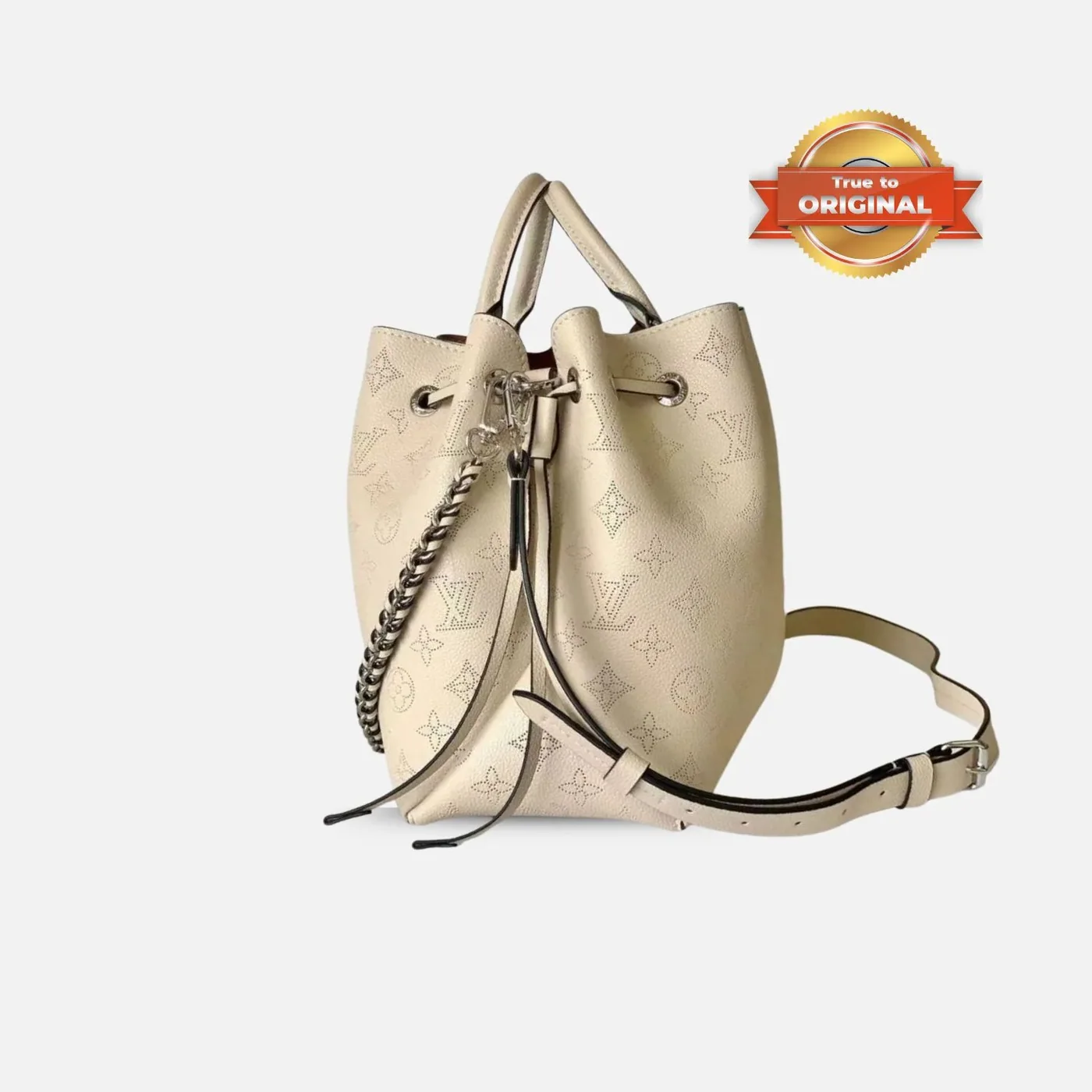 Louis Vuitton Bella Tote Mahina Creme Beige /