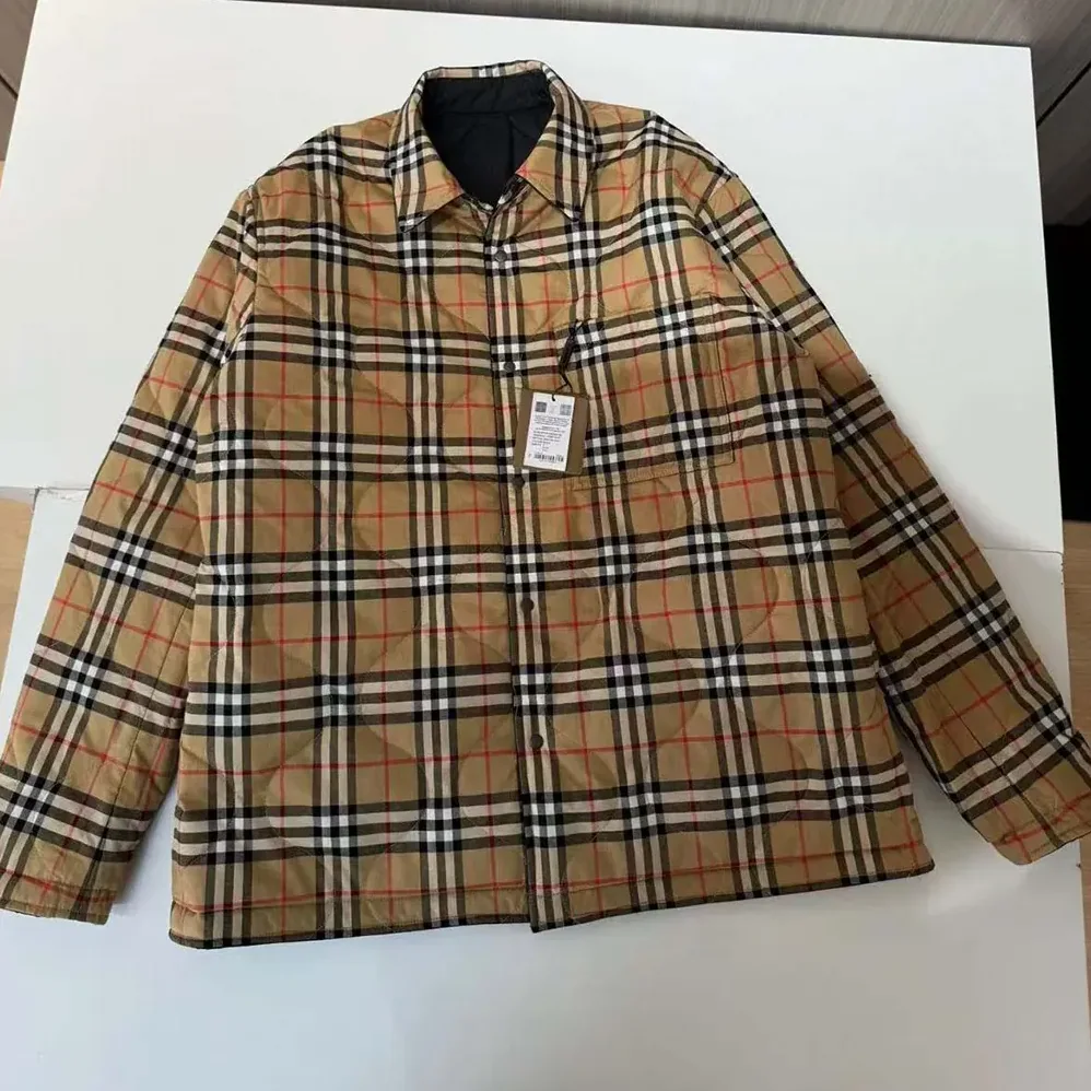 Burberry Reversible Thermoregulated Overshirt for Men