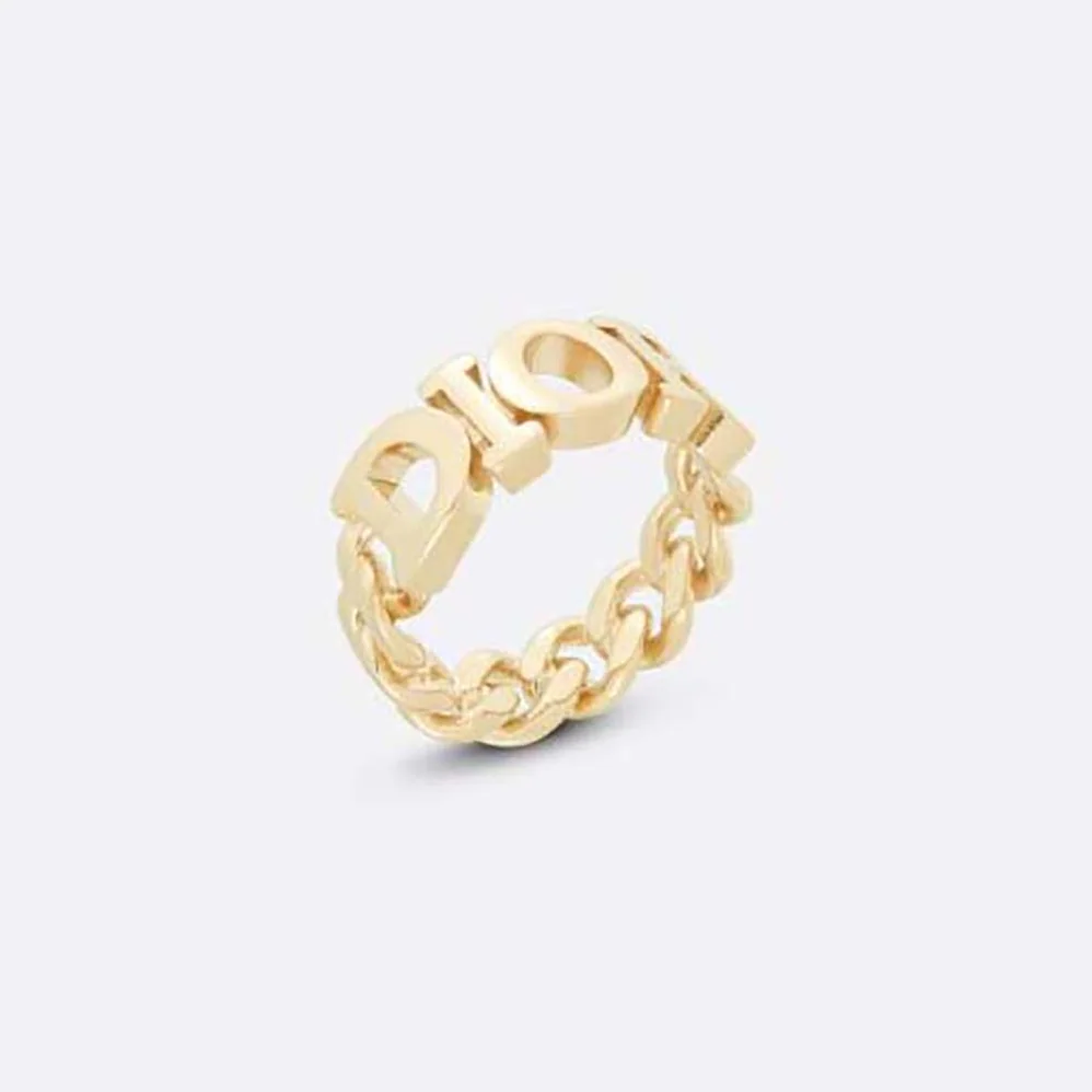 Dior Dio(r)evolution Ring Gold for Women in Finish Metal