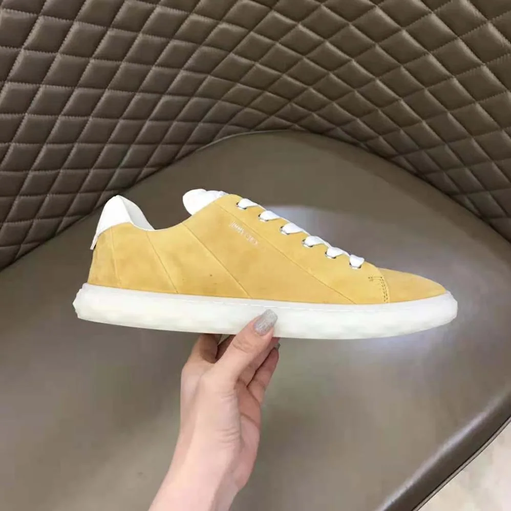 Jimmy Choo Diamond Light/F Light Mocha Suede and Light Mocha Nappa Low for Women in Top Trainers Jimmy Choo Diamond Light/F Light Mocha Suede and Light Mocha Nappa Low for Women in Top Trainers