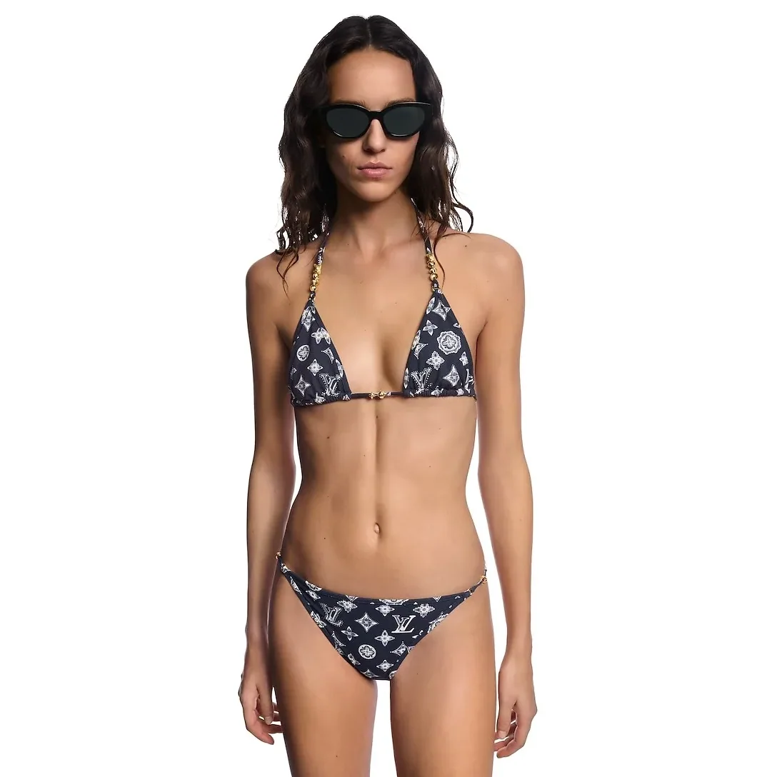 Louis Vuitton Monogram Bikini Navy 1AGQ68 Louis Vuitton Monogram Bikini Navy 1AGQ68