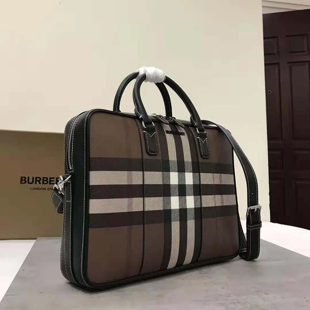 Burberry Ainsworth Briefcase for Men in Brown