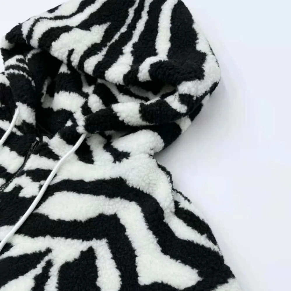 Celine Jacket in Tiger-print Fleece for Men in White Celine Jacket in Tiger-print Fleece for Men in White