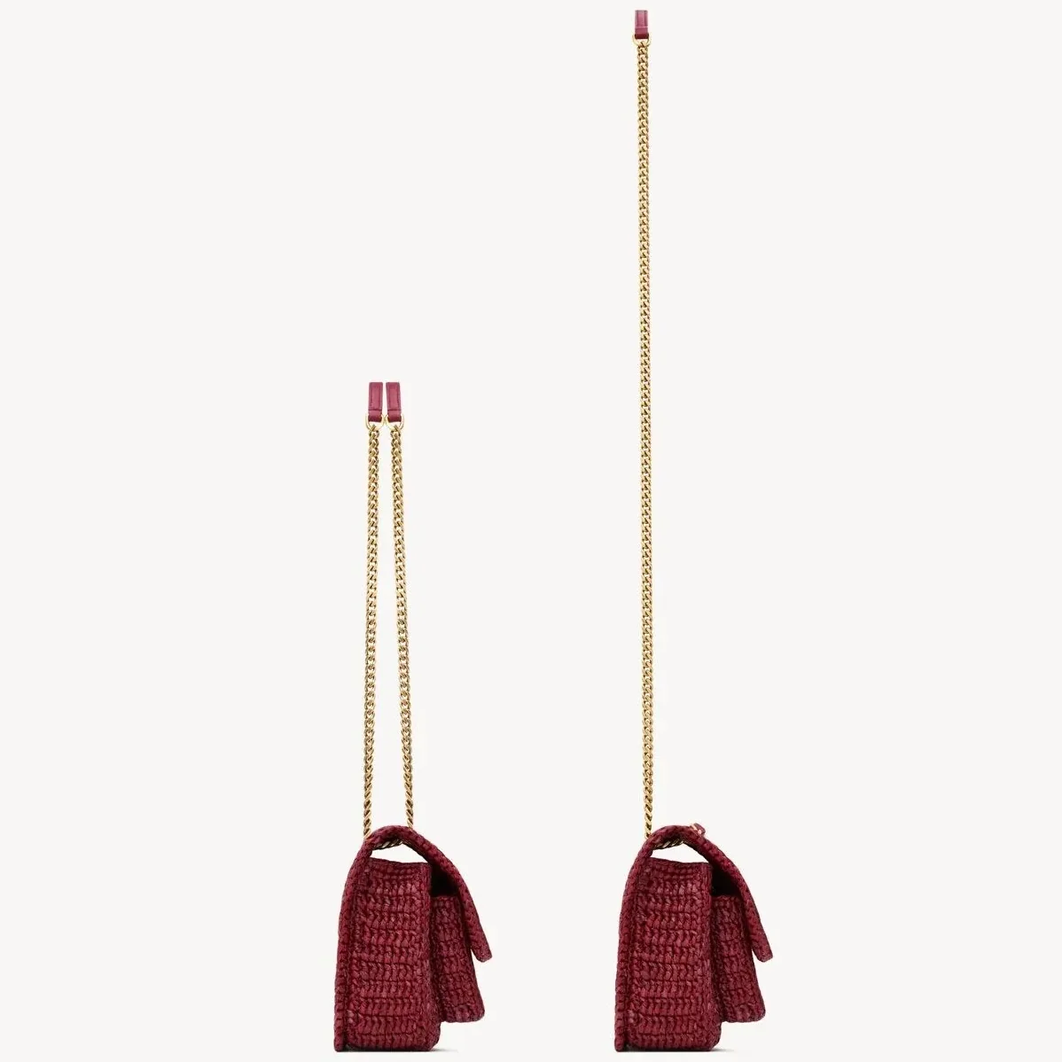 Saint Laurent Niki Mini Shoulder Bag in Raspberry Pink Gold Hardware Saint Laurent Niki Mini Shoulder Bag in Raspberry Pink Gold Hardware