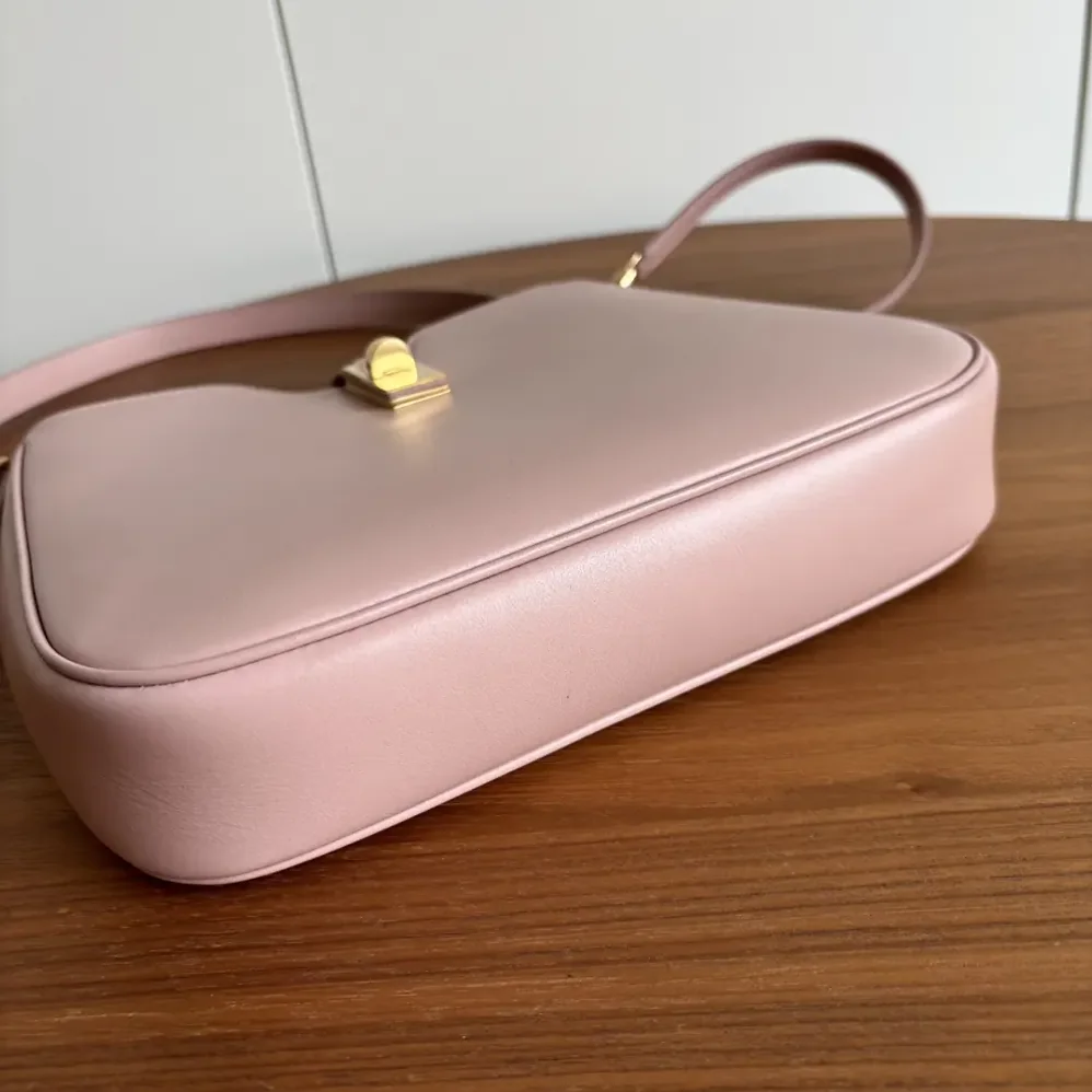 Celine Small Camille 16 Soft Bag in Smooth Calfskin for Women in Pink