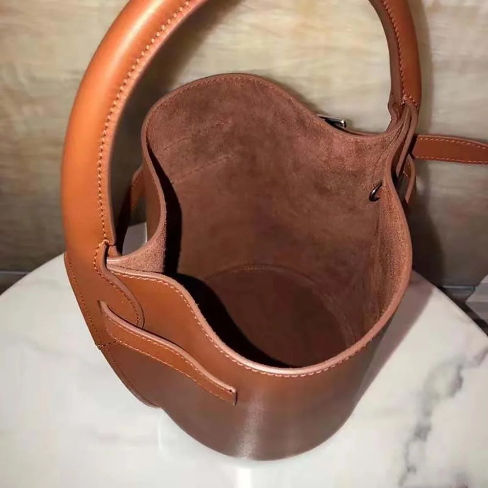 Celine Big Bag Nano Bucket in Smooth Calfskin for Women in Brown