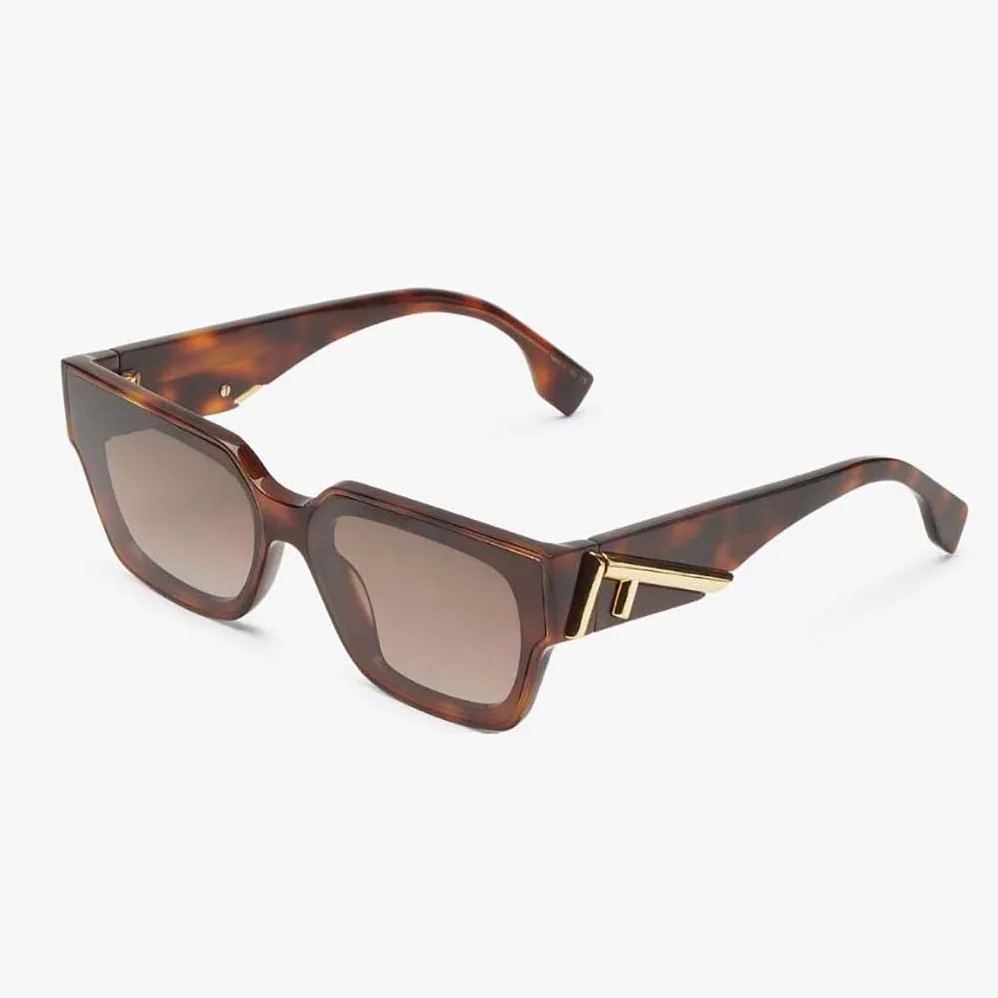 Fendi Fendi First Havana Acetate Sunglasses for Women