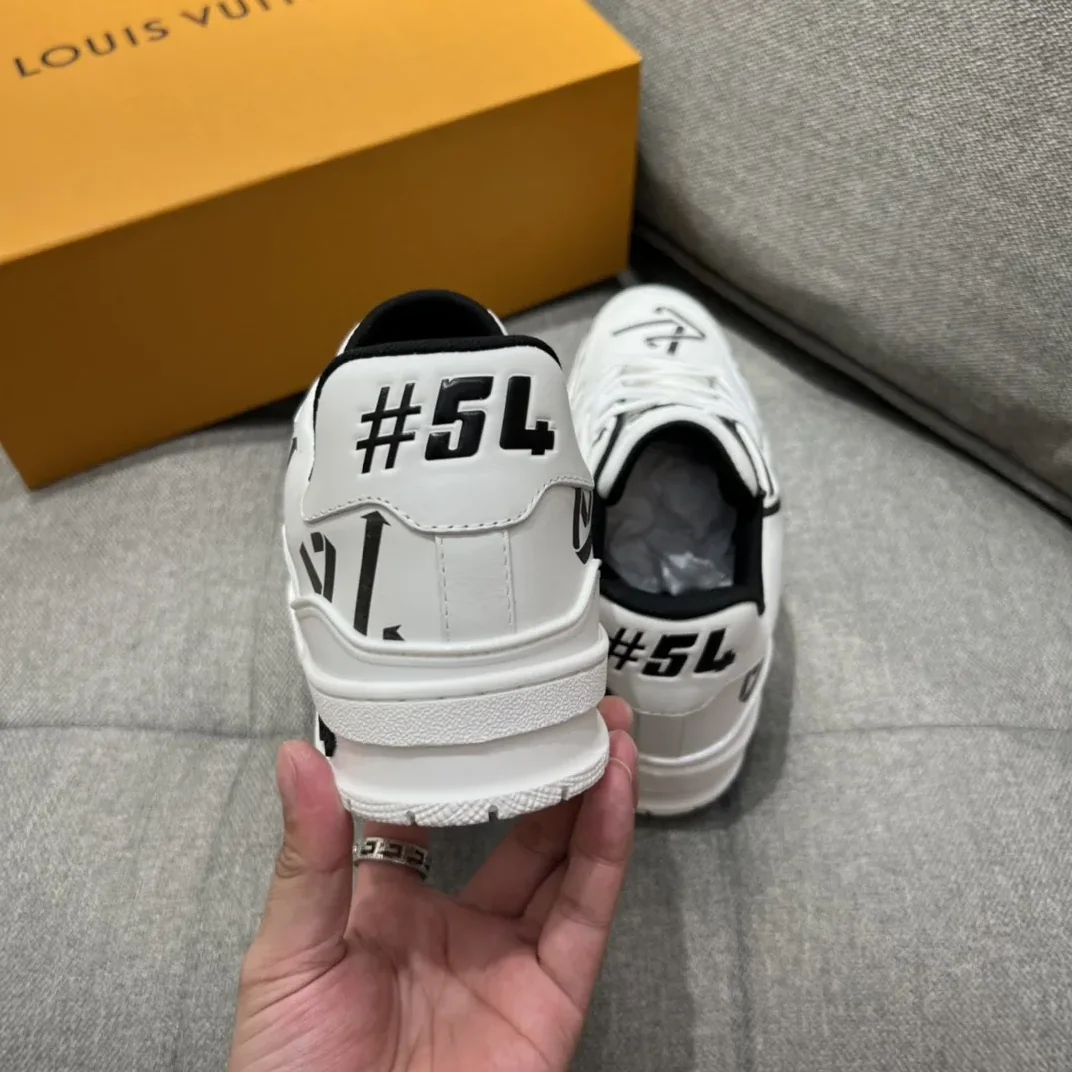 Louis Vuitton LV Trainer Sneaker Black LV 1AAGY7 Louis Vuitton LV Trainer Sneaker Black LV 1AAGY7