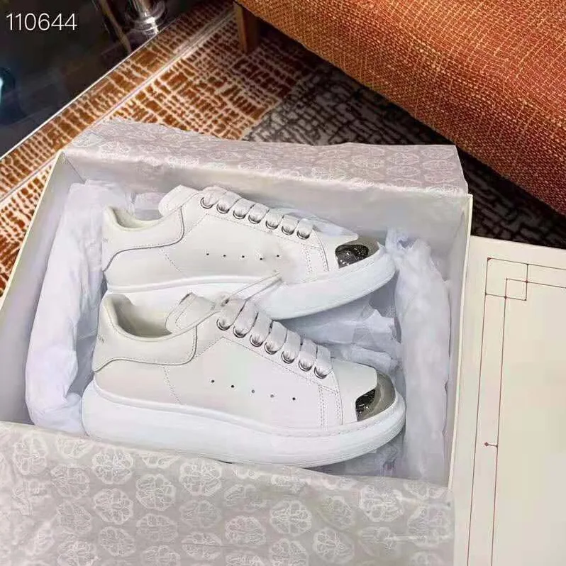 Alexander McQueen Oversized Sneaker White Calf Leather Lace for Unisex in up Sneaker Alexander McQueen Oversized Sneaker White Calf Leather Lace for Unisex in up Sneaker